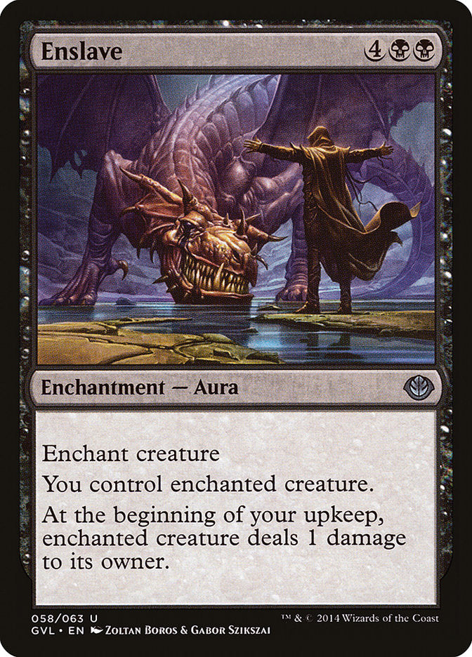 Enslave (Garruk vs. Liliana) [Duel Decks Anthology] - Magic: The Gathering - Card Brawlers | Quebec | Canada |