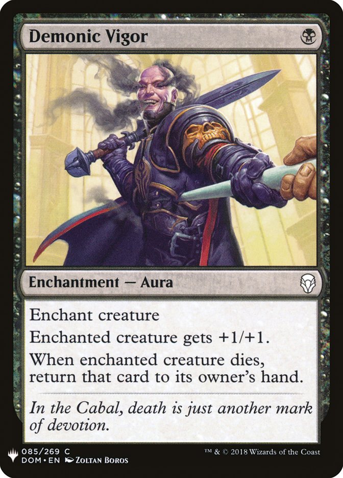 Demonic Vigor [Mystery Booster] - Magic: The Gathering - Card Brawlers | Quebec | Canada |