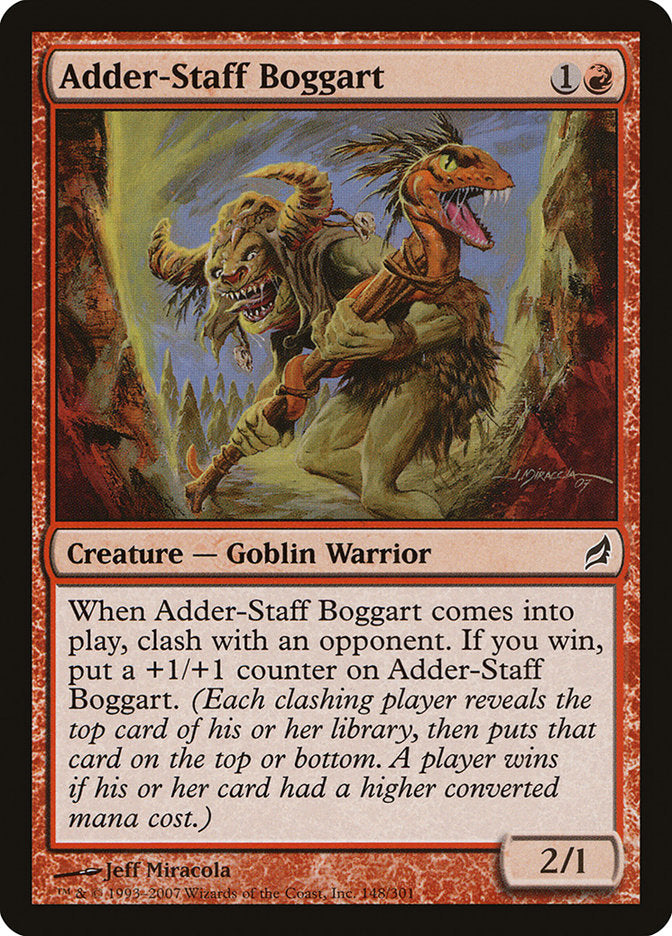 Adder-Staff Boggart [Lorwyn] - Magic: The Gathering - Card Brawlers | Quebec | Canada |