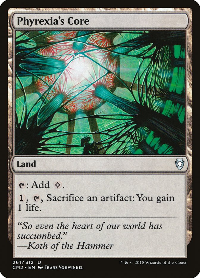 Phyrexia's Core [Commander Anthology Volume II] - Magic: The Gathering - Card Brawlers | Quebec | Canada |