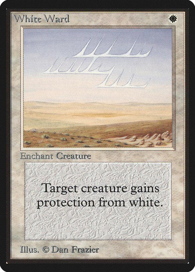 White Ward [Beta Edition] - Magic: The Gathering - Card Brawlers | Quebec | Canada |