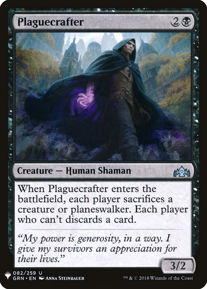 Plaguecrafter [Mystery Booster] - Magic: The Gathering - Card Brawlers | Quebec | Canada |