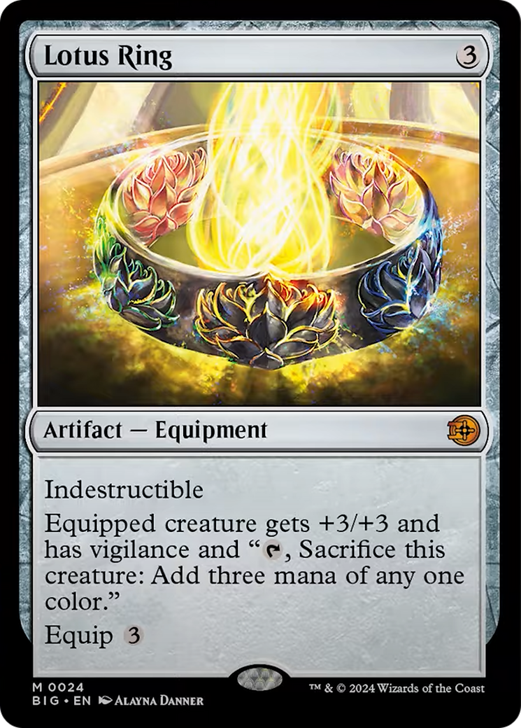 Lotus Ring [Outlaws of Thunder Junction: The Big Score] - Magic: The Gathering - Card Brawlers | Quebec | Canada |