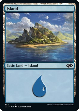 Island (102) [Jumpstart 2022] - Magic: The Gathering - Card Brawlers | Quebec | Canada |
