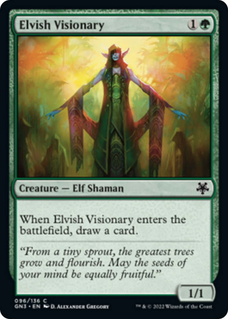 Elvish Visionary [Game Night: Free-for-All] - Magic: The Gathering - Card Brawlers | Quebec | Canada |
