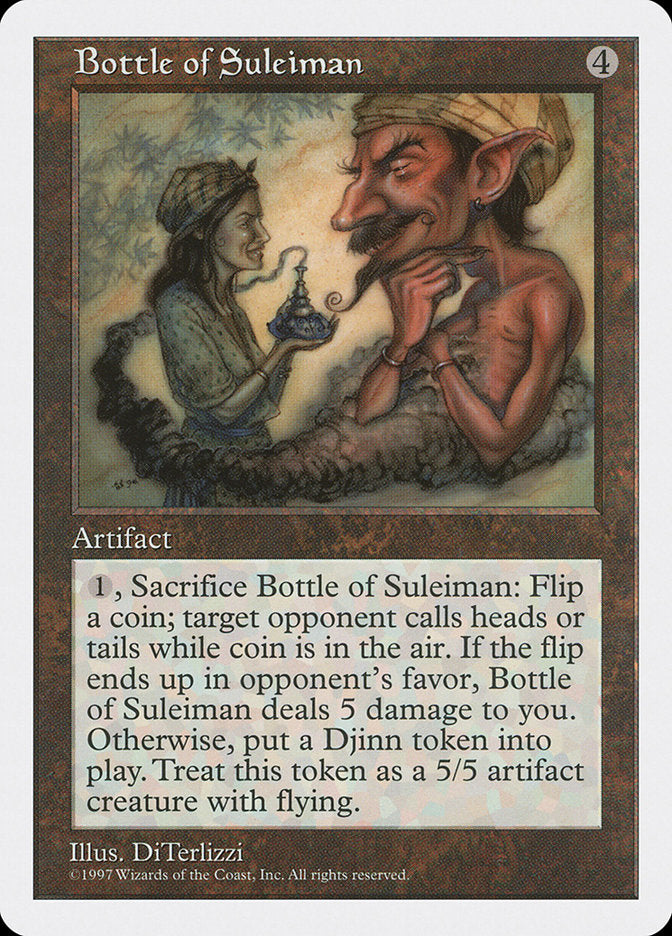 Bottle of Suleiman [Fifth Edition] - Magic: The Gathering - Card Brawlers | Quebec | Canada |