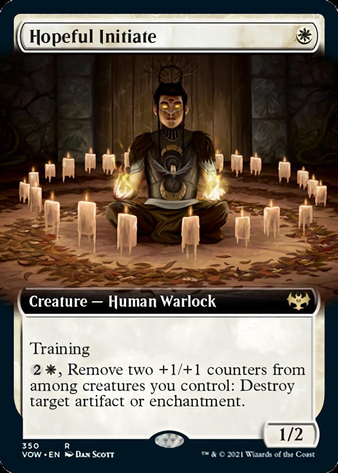 Hopeful Initiate (Extended Art) [Innistrad: Crimson Vow] - Magic: The Gathering - Card Brawlers | Quebec | Canada |