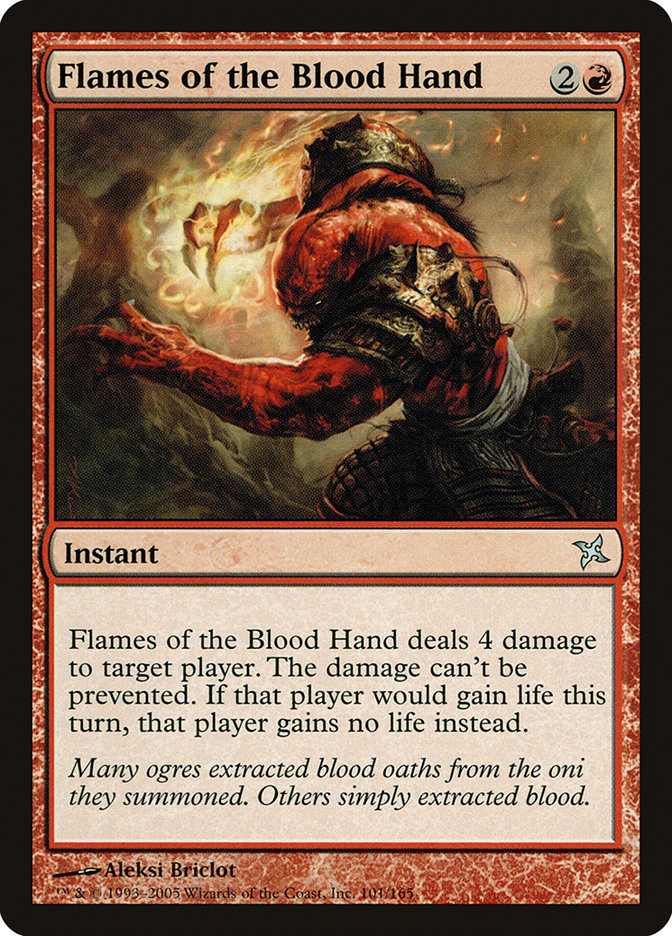 Flames of the Blood Hand [Betrayers of Kamigawa] - Magic: The Gathering - Card Brawlers | Quebec | Canada |