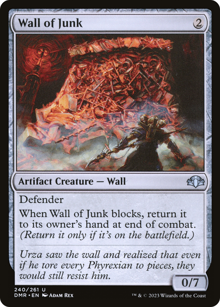 Wall of Junk [Dominaria Remastered] - Magic: The Gathering - Card Brawlers | Quebec | Canada |