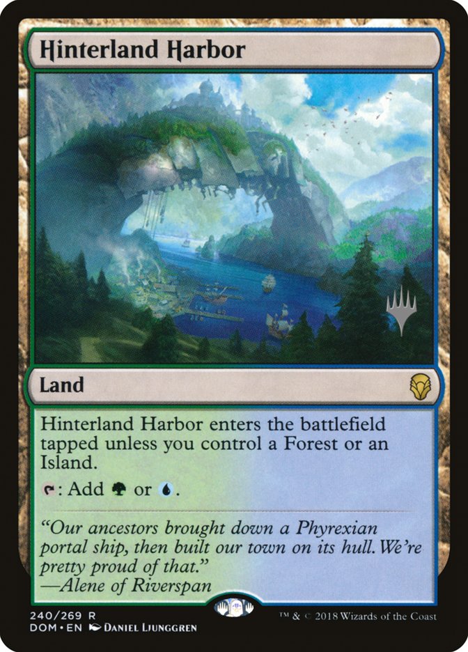 Hinterland Harbor (Promo Pack) [Dominaria Promos] - Magic: The Gathering - Card Brawlers | Quebec | Canada |