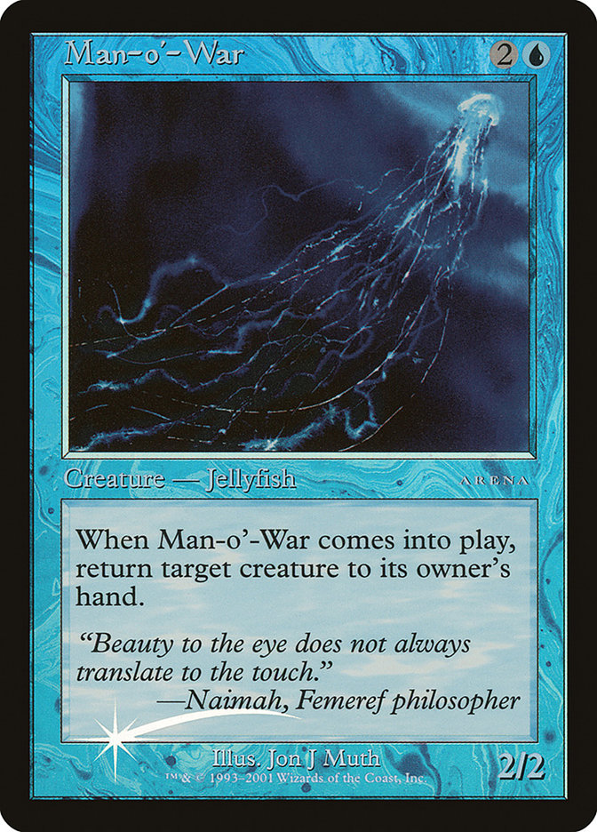 Man-o'-War [Arena League 2002] - Magic: The Gathering - Card Brawlers | Quebec | Canada |