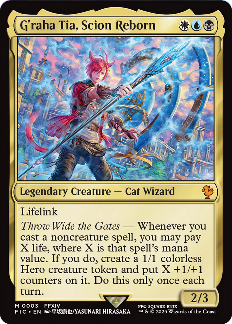 G'raha Tia, Scion Reborn [FINAL FANTASY Commander] - Magic: The Gathering - Card Brawlers | Quebec | Canada |