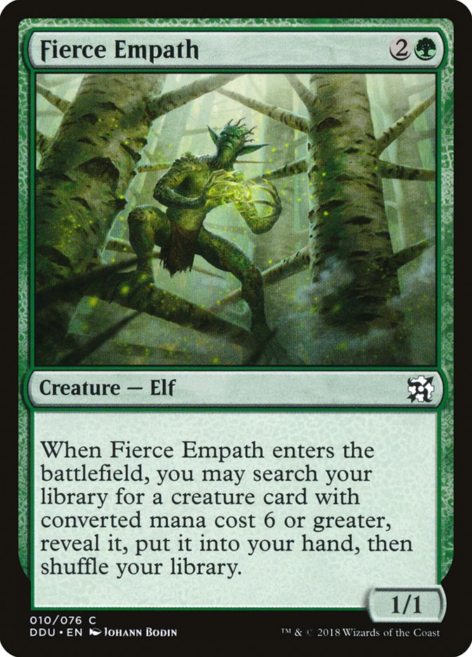 Fierce Empath [Duel Decks: Elves vs. Inventors] - Magic: The Gathering - Card Brawlers | Quebec | Canada |