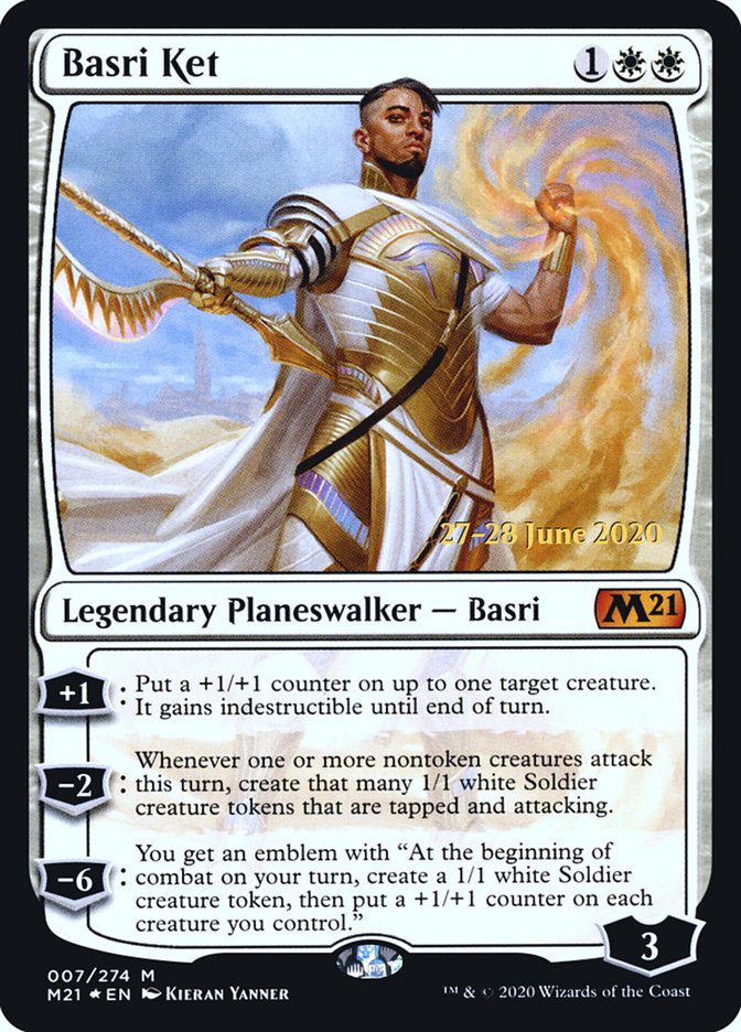 Basri Ket [Core Set 2021 Prerelease Promos] - Magic: The Gathering - Card Brawlers | Quebec | Canada |
