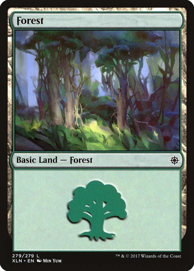 Forest (279) [Ixalan] - Magic: The Gathering - Card Brawlers | Quebec | Canada |
