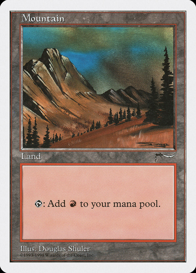 Mountain (Douglas Shuler) [Anthologies] - Magic: The Gathering - Card Brawlers | Quebec | Canada |