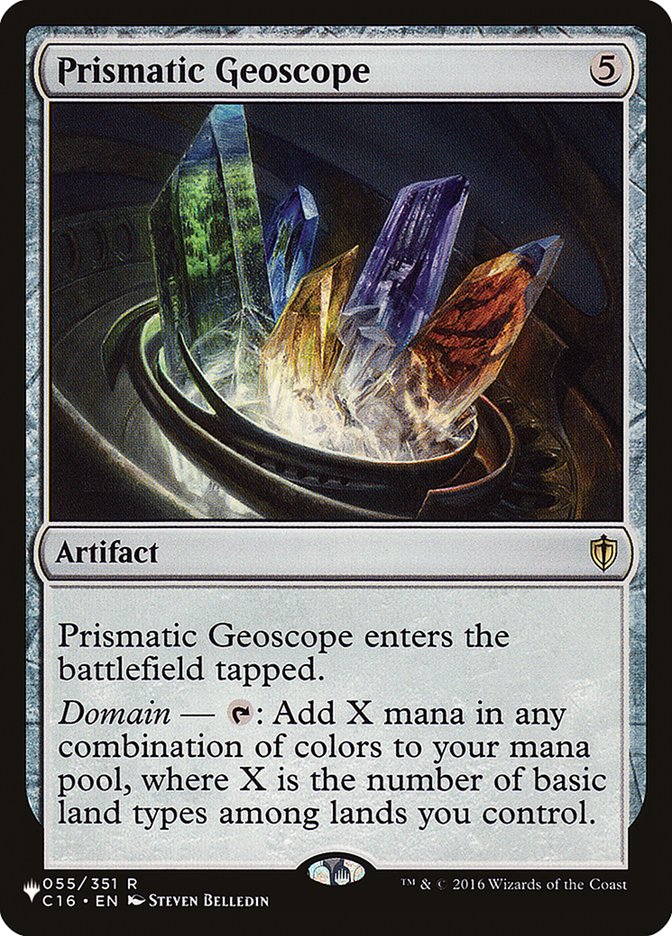 Prismatic Geoscope [The List] - Magic: The Gathering - Card Brawlers | Quebec | Canada |