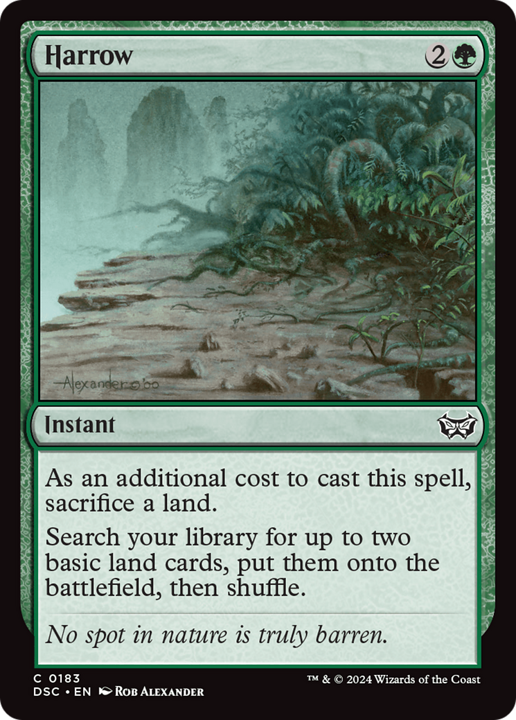 Harrow [Duskmourn: House of Horror Commander] - Magic: The Gathering - Card Brawlers | Quebec | Canada |