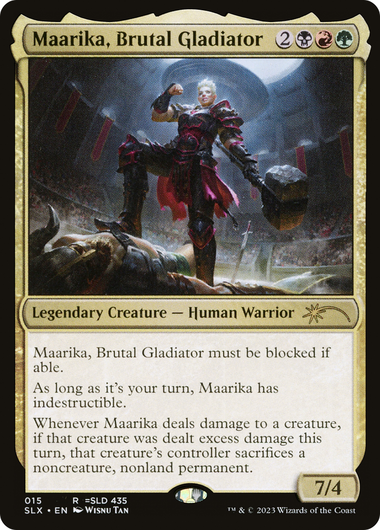 Maarika, Brutal Gladiator [Secret Lair: Universes Within] - Magic: The Gathering - Card Brawlers | Quebec | Canada |