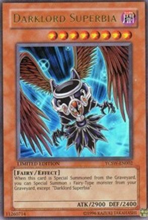 Darklord Superbia [YCSW-EN002] Ultra Rare - Yu-Gi-Oh! - Card Brawlers | Quebec | Canada |