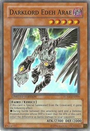 Darklord Edeh Arae [YCSW-EN003] Super Rare - Yu-Gi-Oh! - Card Brawlers | Quebec | Canada |