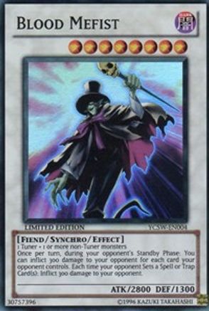 Blood Mefist [YCSW-EN004] Super Rare - Yu-Gi-Oh! - Card Brawlers | Quebec | Canada |