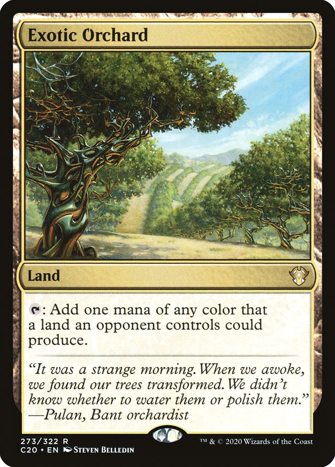 Exotic Orchard [Commander 2020] - Magic: The Gathering - Card Brawlers | Quebec | Canada |