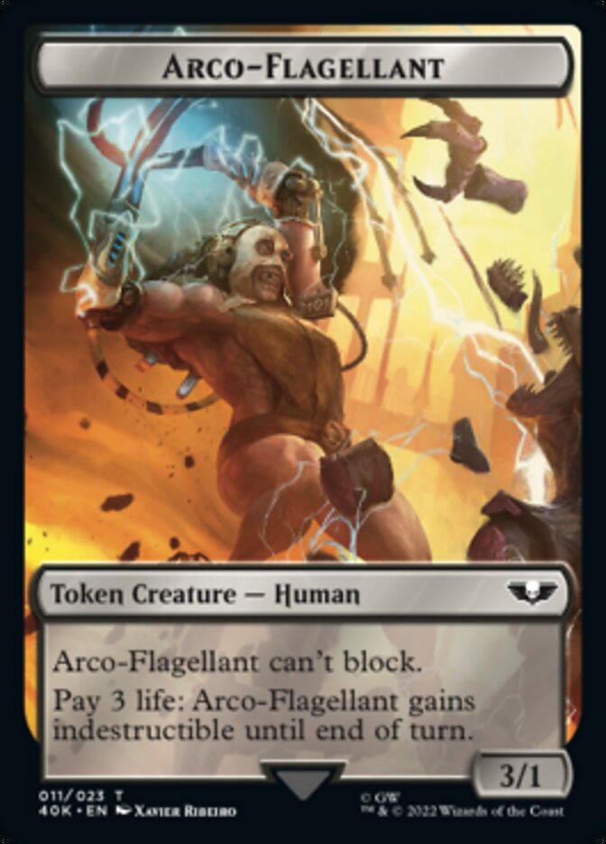 Soldier (004) // Arco-Flagellant Double-Sided Token [Warhammer 40,000 Tokens] - Magic: The Gathering - Card Brawlers | Quebec | Canada |