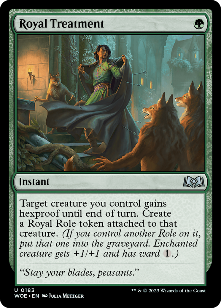 Royal Treatment [Wilds of Eldraine] - Magic: The Gathering - Card Brawlers | Quebec | Canada |