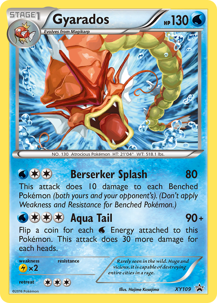 Gyarados (XY109) [XY: Black Star Promos] - Pokémon - Card Brawlers | Quebec | Canada |