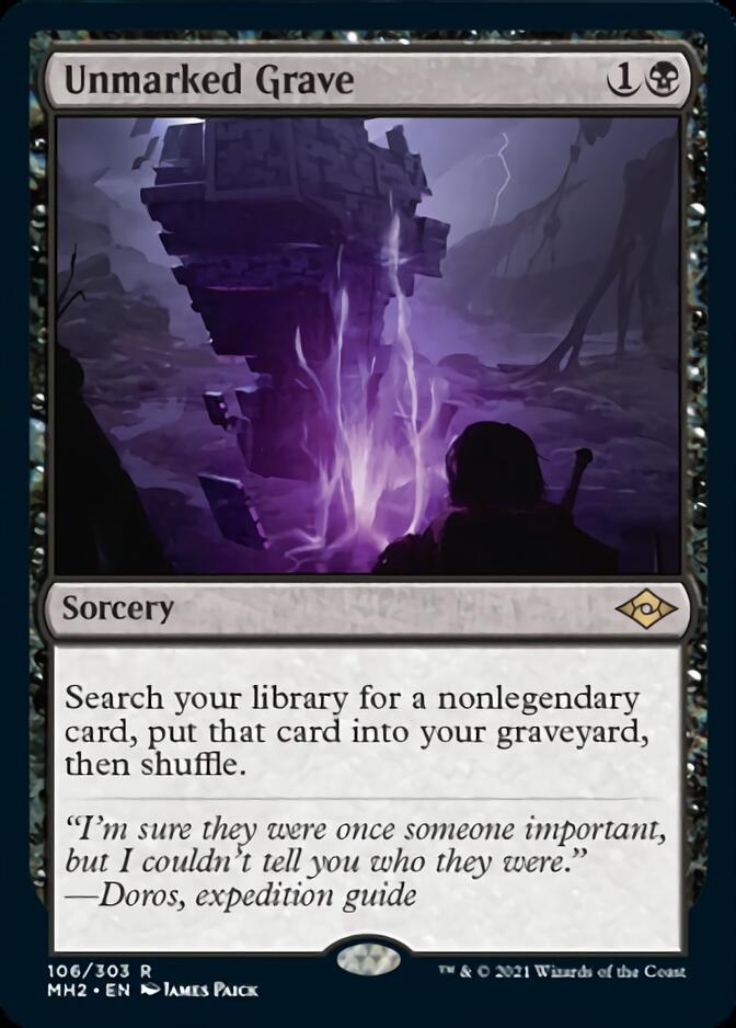 Unmarked Grave [Modern Horizons 2] - Magic: The Gathering - Card Brawlers | Quebec | Canada |
