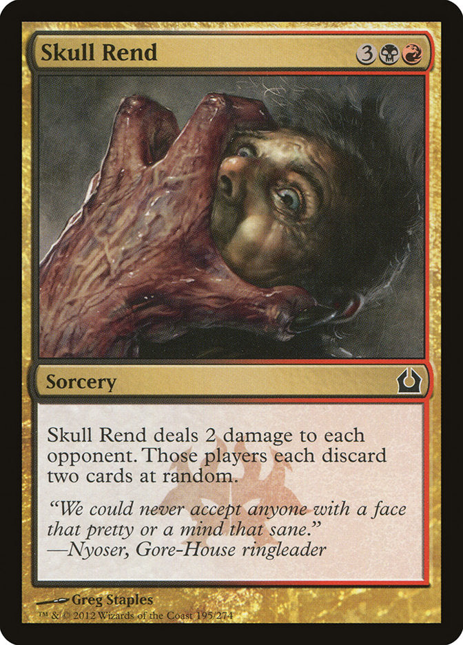 Skull Rend [Return to Ravnica] - Magic: The Gathering - Card Brawlers | Quebec | Canada |