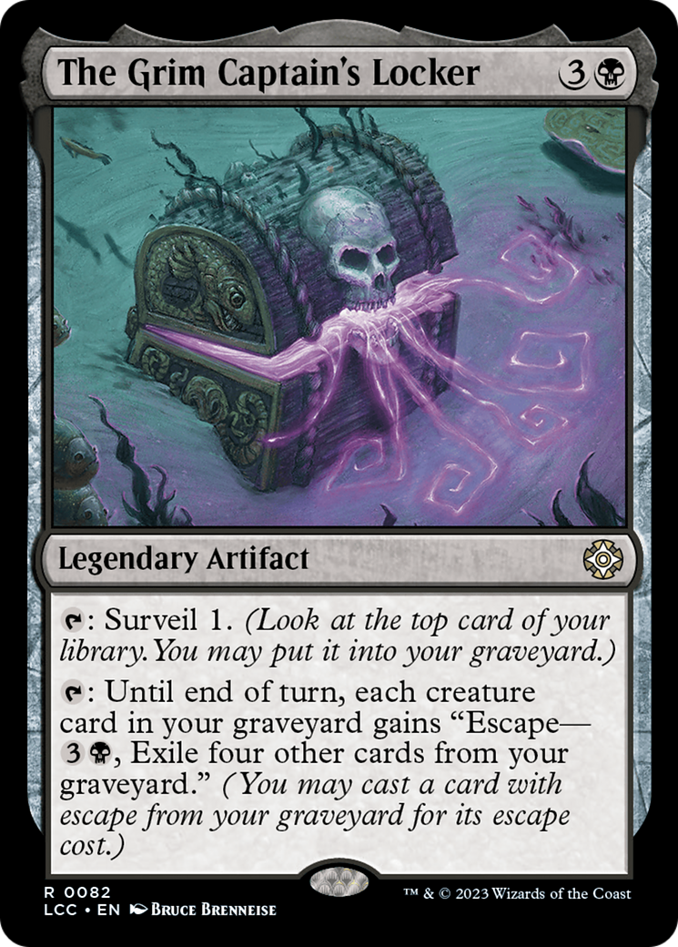 The Grim Captain's Locker [The Lost Caverns of Ixalan Commander] - Magic: The Gathering - Card Brawlers | Quebec | Canada |