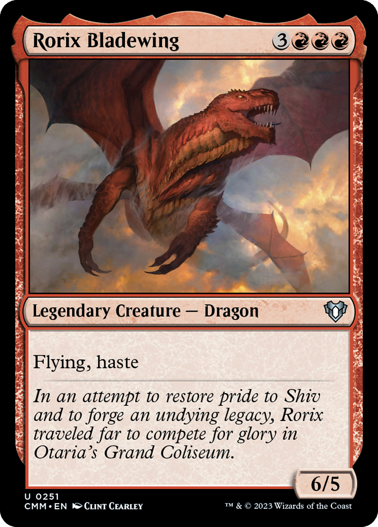 Rorix Bladewing [Commander Masters] - Magic: The Gathering - Card Brawlers | Quebec | Canada |