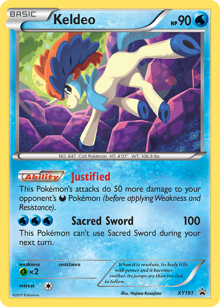Keldeo (XY191) [XY: Black Star Promos] - Pokémon - Card Brawlers | Quebec | Canada |