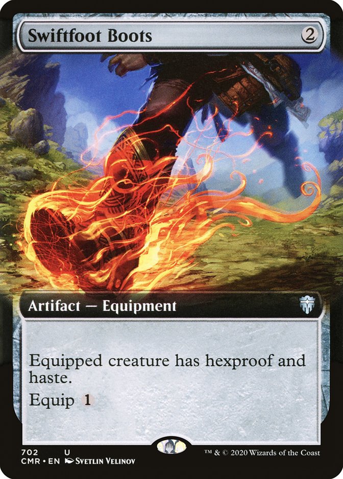 Swiftfoot Boots (Extended Art) [Commander Legends] - Magic: The Gathering - Card Brawlers | Quebec | Canada |