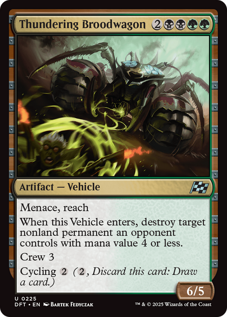 Thundering Broodwagon [Aetherdrift] - Magic: The Gathering - Card Brawlers | Quebec | Canada |