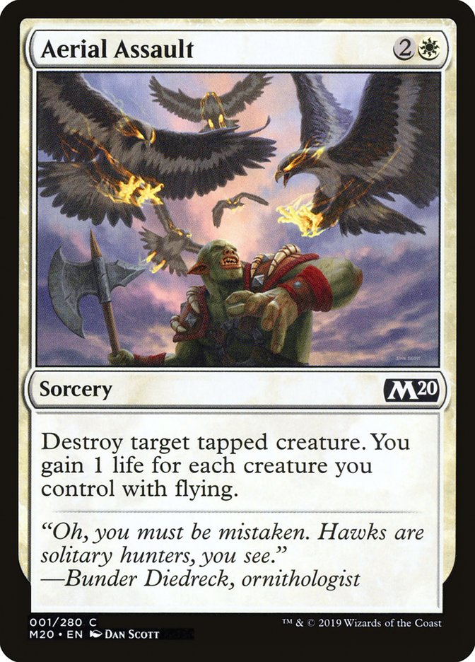 Aerial Assault [Core Set 2020] - Magic: The Gathering - Card Brawlers | Quebec | Canada |