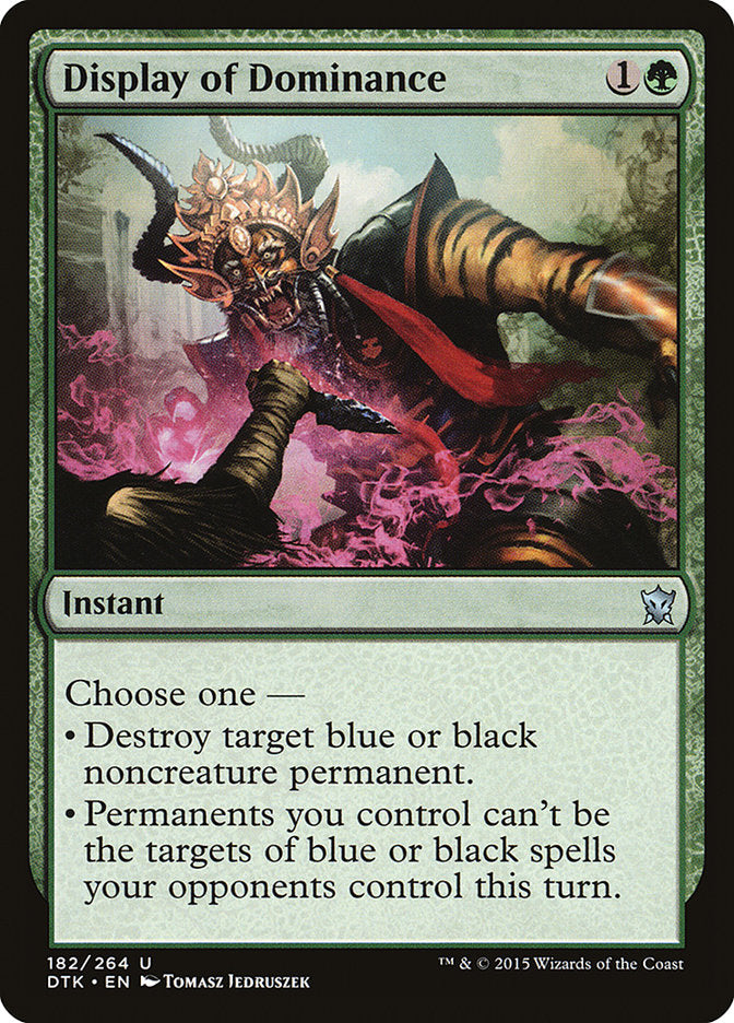 Display of Dominance [Dragons of Tarkir] - Magic: The Gathering - Card Brawlers | Quebec | Canada |