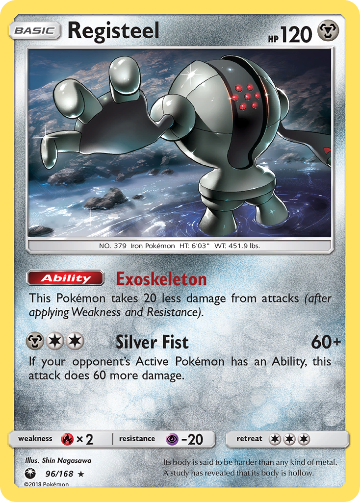 Registeel (96/168) [Sun & Moon: Celestial Storm] - Pokémon - Card Brawlers | Quebec | Canada |
