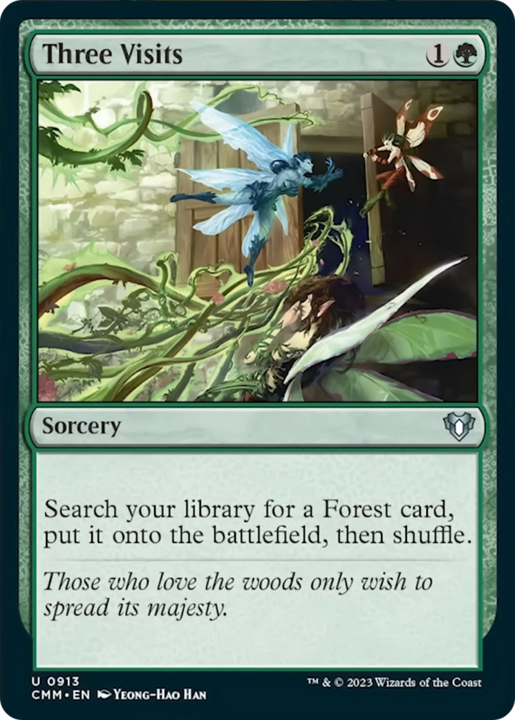 Three Visits [Commander Masters] - Magic: The Gathering - Card Brawlers | Quebec | Canada |