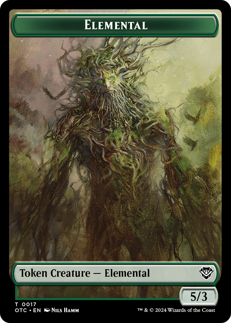 Insect // Elemental (0017) Double-Sided Token [Outlaws of Thunder Junction Commander Tokens] - Magic: The Gathering - Card Brawlers | Quebec | Canada |
