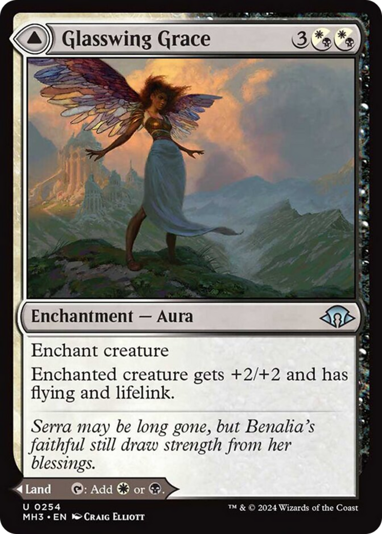 Glasswing Grace // Age-Graced Chapel [Modern Horizons 3] - Magic: The Gathering - Card Brawlers | Quebec | Canada |