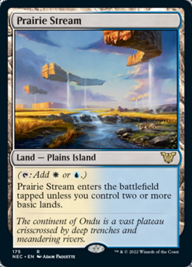 Prairie Stream [Kamigawa: Neon Dynasty Commander] - Magic: The Gathering - Card Brawlers | Quebec | Canada |