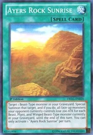 Ayers Rock Sunrise [DRLG-EN020] Super Rare - Yu-Gi-Oh! - Card Brawlers | Quebec | Canada |