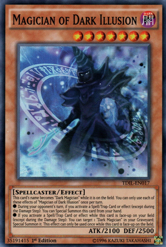 Magician of Dark Illusion [TDIL-EN017] Super Rare - Yu-Gi-Oh! - Card Brawlers | Quebec | Canada |
