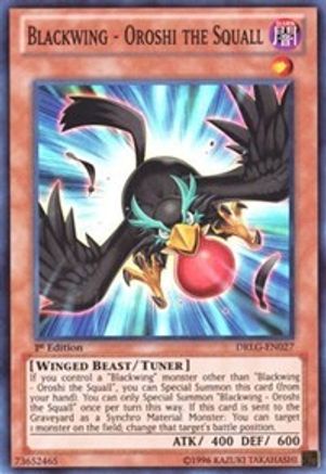 Blackwing - Oroshi the Squall [DRLG-EN027] Super Rare - Yu-Gi-Oh! - Card Brawlers | Quebec | Canada |