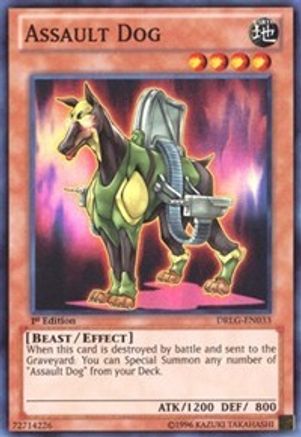 Assault Dog [DRLG-EN033] Super Rare - Yu-Gi-Oh! - Card Brawlers | Quebec | Canada |