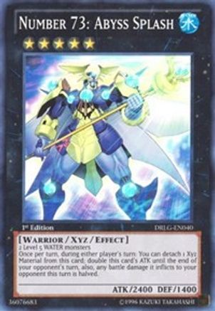 Number 73: Abyss Splash [DRLG-EN040] Super Rare - Yu-Gi-Oh! - Card Brawlers | Quebec | Canada |