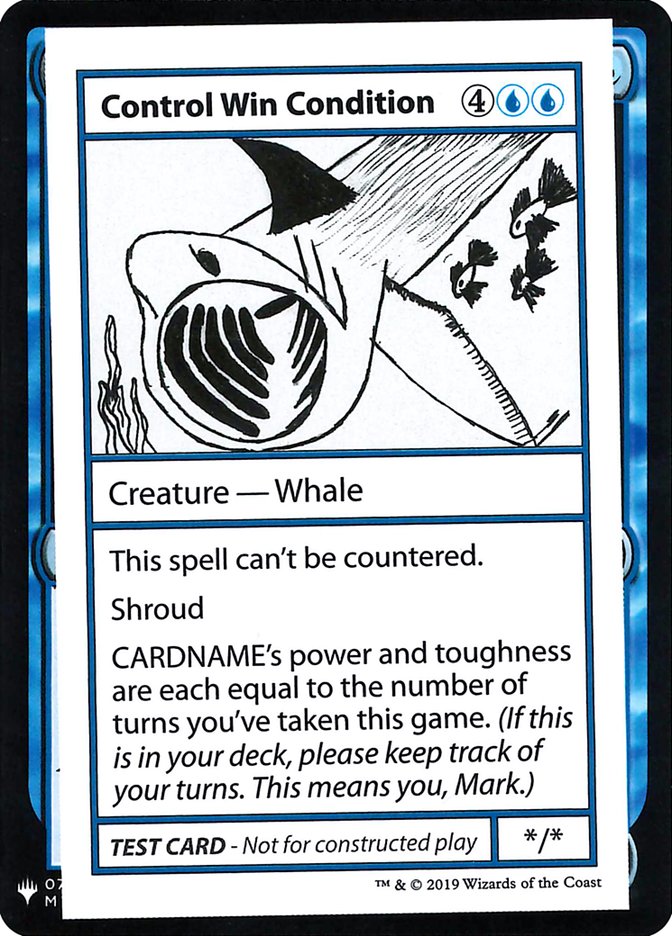Control Win Condition [Mystery Booster Playtest Cards] - Magic: The Gathering - Card Brawlers | Quebec | Canada |
